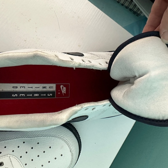 NEW NIKE AIR FORCE 1 LOW LV8 07 USA OBSIDIAN WHITE CK5718 100 PO - Picture 6 of 11